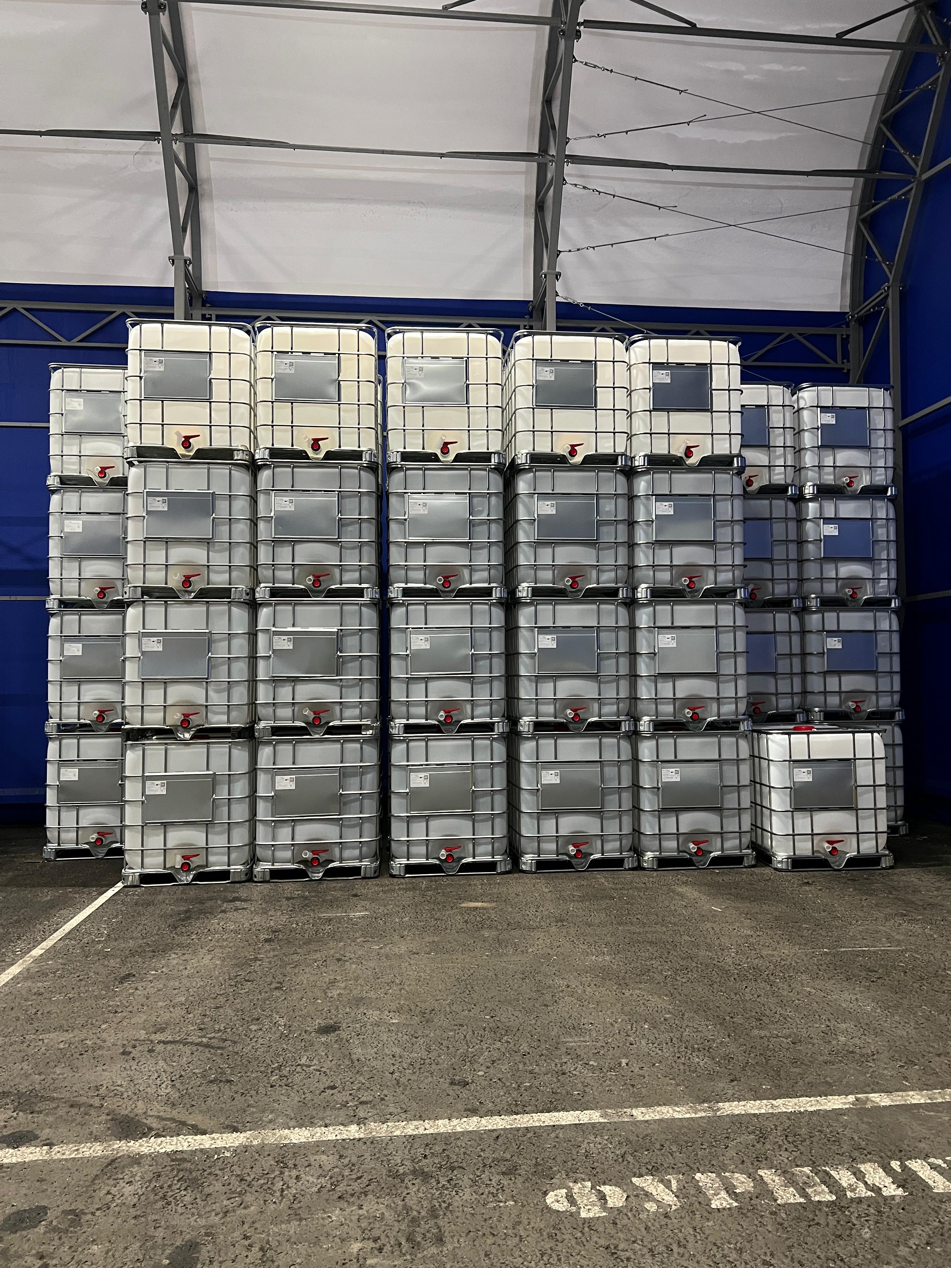 Еврокуб ATTIKA IBC Антистатический 1000л на металлическом поддоне